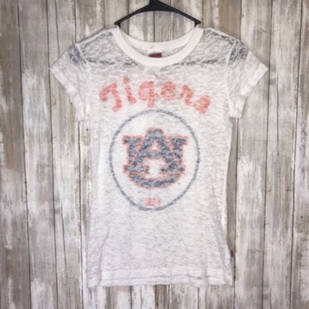 NCAA Auburn Reverse Logo Tee